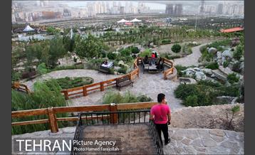 عصر تابستانی در بوستان آبشار تهران 2