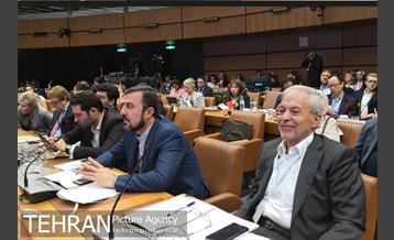 حضور پیروز حناچی شهردار تهران و هیات همراه در وین