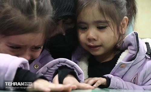 وداع با پیکر مطهر شهید مدافع حرم سیدعلی حسینی 13