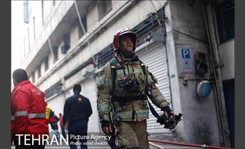 آتش سوزی در ساختمان برق حرارتی 2 17