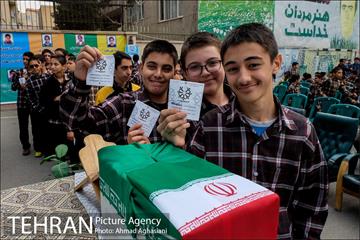 انتخابات شهردار مدرسه شهید کدخدایی 39