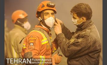 هفتمین روز آواربرداری ساختمان پلاسکو-3 35