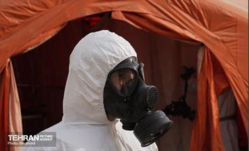 تمرین سراسری زلزله در بوستان ولایت 9