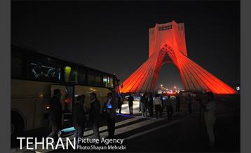 شبگردی اصحاب رسانه به میزبانی منطقه 9 13