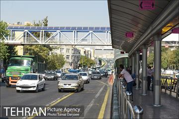 فعالیت شبانه روزی BRT تهران 5