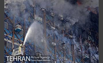 آتش سوزی در ساختمان پلاسکو -1 14