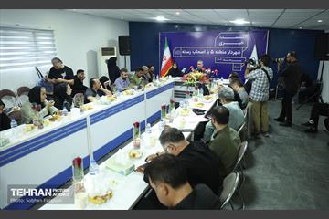 نشست خبری شهردار منطقه 5 1