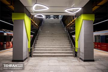 افتتاح ایستگاه مترو ورزشگاه تختی