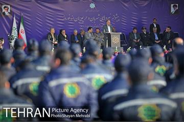 پیشواز نیروهای شهربان و حریم بان از نوروز با حضور شهردار تهران 34