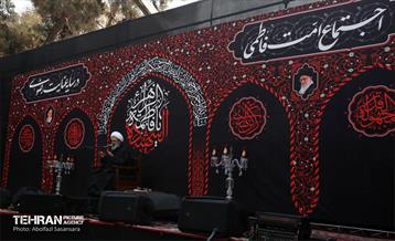 عزاداری شهادت حضرت فاطمه(س) در منطقه 8 14