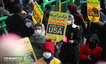 راهپیمایی ۲۲ بهمن در تهران -۲ 22