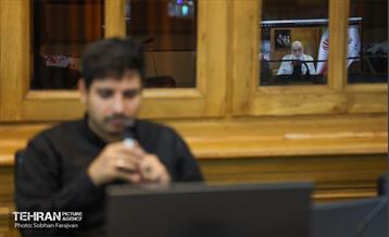 سخنرانی برخط رئیس شورای اسلامی شهر تهران در اجلاس بریکس 6