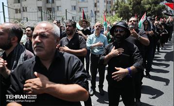 دسته عزاداری دانشگاه امام صادق(ع) در ظهر تاسوعا 16