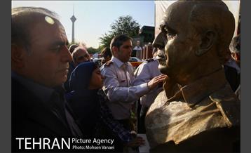 نامگذاری ایستگاه ٤٩ آتش نشانی به نام شهید امینی و رونمایی از سردیس 1