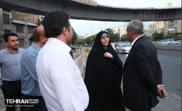 بازدید شهردار تهران از پروژهای عمرانی 21