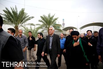 حضور سیدمحمدعلی افشانی شهردار تهران در کوفه 17