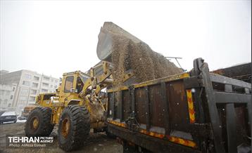 عملیات برف‌روبی در منطقه 5 1