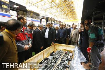 بازدید شهردار تهران از کارخانه واگن سازی تهران 23