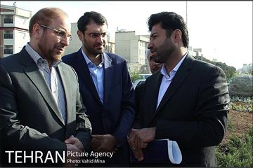 بازدید دکتر قالیباف از بوستان تبسم در منطقه 11‎ 2
