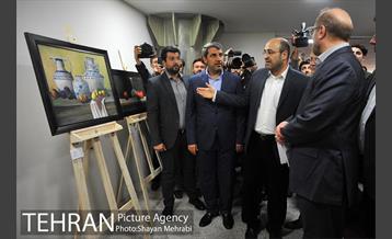 افتتاح "ایوان انتظار" با حضور شهردار تهران 12