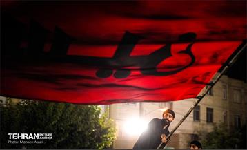 عزاداری شب چهارم محرم در هیئت ریحانة الحسین 43