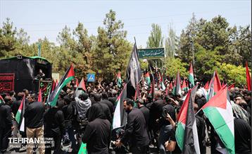 دسته عزاداری دانشگاه امام صادق(ع) در ظهر تاسوعا 9