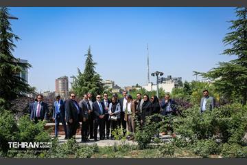 بازدید وزیر فرهنگ جمهوری آذربایجان از اراضی عباس آباد 14