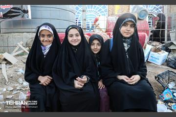 پیاده‌روی زائرین اربعین حسینی در مسیر نجف به کربلا 30