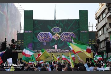 مهمانی ۱۰ کیلومتری عید غدیر در تهران - 3 34
