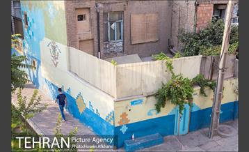 دیوار نگاری های سازمان یافته محله جوادیه 9