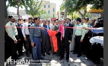 آیین افتتاح پروژه فرهنگی راه شهداء 1