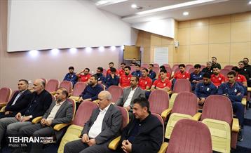 حضور شهردار تهران در جمع اعضای تیم ملی فوتبال ایران 7