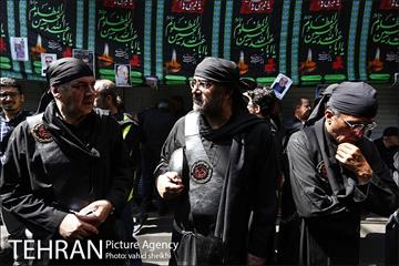 مراسم عزاداری تاسوعای حسینی در بازار تهران 26