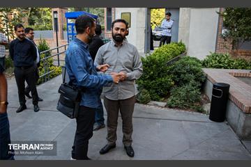 مراسم رونمایی از یادبود خبرنگاران شهید غزه در خانه روزنامه‌نگاران شهر 38