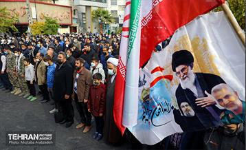 مراسم تشییع پیکر شهید محمدرضا بیات 21