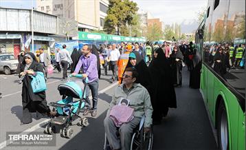 خدمات‌رسانی مواکب شهرداری تهران در عید فطر 4