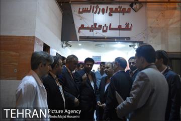 بازدید شهردار تهران و وزیر بهداشت از مراکز پزشکی و درمانی شهر 4