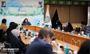 نشست خبری مشاور شهردار و مدیرکل امور بانوان شهرداری تهران 11