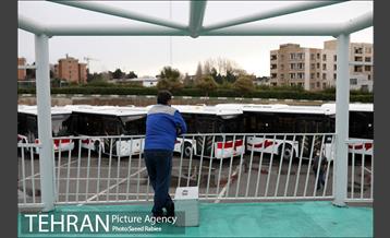 آیین بهره برداری از ۱۱۰ دستگاه اتوبوس و مینی بوس ناوگان حمل و نقل عمومی تهران 4