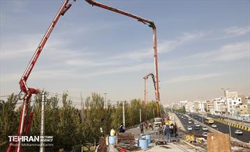 بازدید شهردار منطقه 16 از غیر همسطح شهید نواب صفوی 7