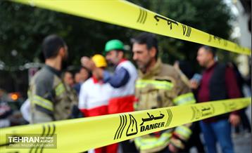 مانور عملیاتی حریق و نجات با محوریت فروریزش 1