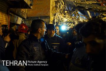 امداد رسانی شبانه در حادثه پلاسکو -2 18