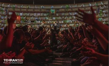 عزاداری شب پنجم محرم در هیئت هیأت الرضا 35