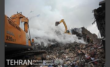 سومین روز عملیات امداد ونجات حادثه پلاسکو -5 18