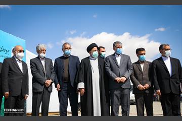 نهال کاری شهردار تهران و رئیس جمهور به مناسبت روز درختکاری 10