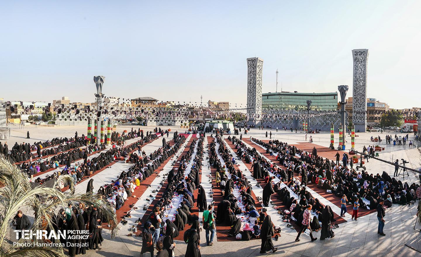 آیین آماده سازی دست سازه های نمدی برای کودکان اربعینی  35