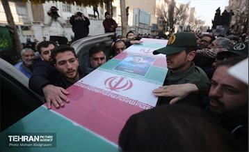 تشییع پیکر شهید مدافع حرم سعید علیدادی 5