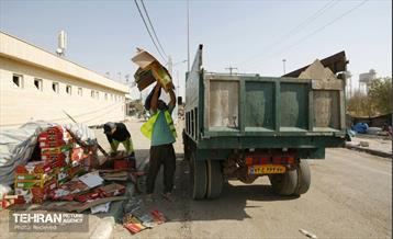 خدمات نیروهای پاکبان شهر تهران در اربعین حسینی 6