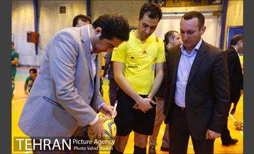 افتتاحیه اولین دوره مسابقات لیگ فوتسال کارکنان شهرداری تهران (جام بلدیه) 8