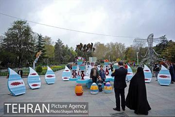 اکران هنرهای محیطی نوروزی در بوستان ملت  12